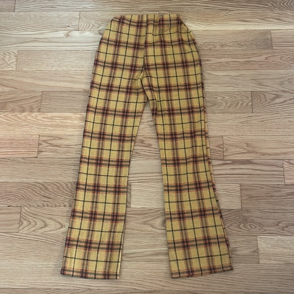 Urban outfitters plaid flare pants - Picture 2 of 3